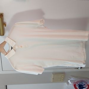 Banana Republic white polo